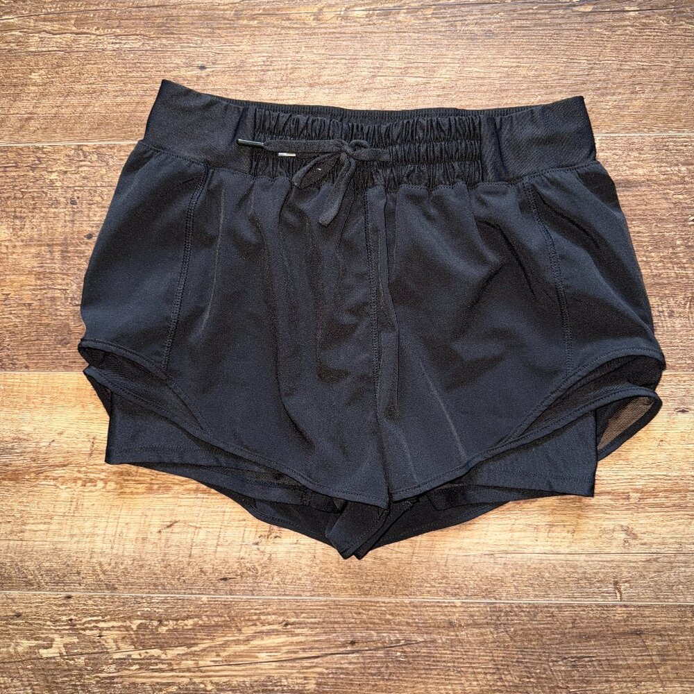 MPG two-in-one athletic running shorts Small Black